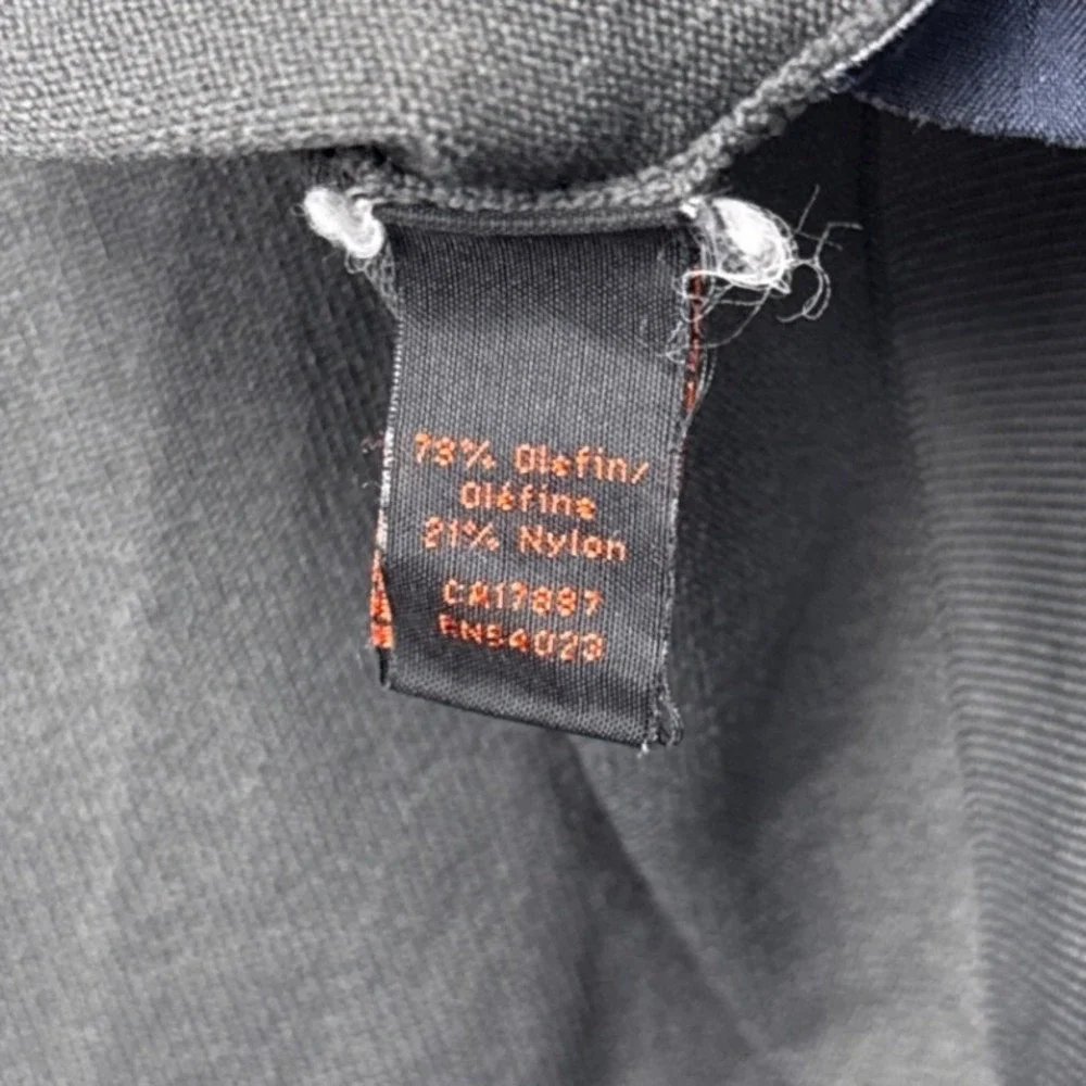 Banana Republic Quarter Zip Sweater XL Dark Gray Olefin Nylon Mock Neck Pullover